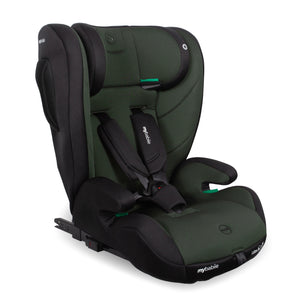 My Babiie MBCS75 Toddler to Booster R129 Car Seat with ISOFIX - Forest Green