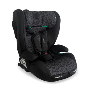 My Babiie MBCS75 Toddler to Booster R129 Car Seat with ISOFIX - Black Leopard