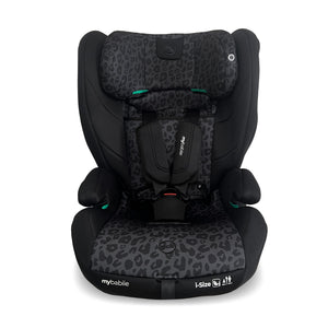 Toddler to Booster R129 Car Seat with ISOFIX - Black Leo - GRADE A
