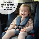 MBCS75 Toddler to Booster R129 Car Seat with ISOFIX - Blue Leopard - GRADE A