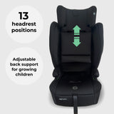 My Babiie MBCS80 i-Size (76-150cm) Car Seat ISOFIX - Black