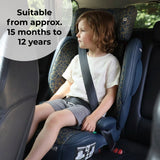 My Babiie MBCS80 Foldable Toddler to Booster R129 Car Seat with ISOFIX - Navy Leopard