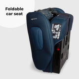 My Babiie MBCS80 Foldable Toddler to Booster R129 Car Seat with ISOFIX - Navy Leopard