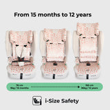 My Babiie MBCS80 i-Size (76-150cm) Car Seat ISOFIX - Pink