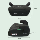 MBCSB10 Booster Lite R129 Car Seat - Black