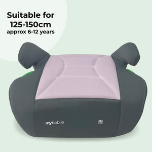 MBCSB10 Booster Lite R129 Car Seat - Pink & Grey