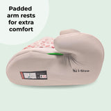 My Babiie MBCSB10 Booster Lite R129 Car Seat - Pink Leopard