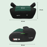 My Babiie MBCSB10 Booster Lite R129 Car Seat - Forest Green