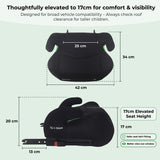 My Babiie i-Size Booster Max Car Seat - Black