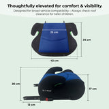 MBCSB20 Booster R129 Car Seat with ISOFIX - Blue