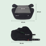 MBCSB20 Booster R129 Car Seat with ISOFIX - Grey