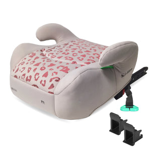 MBCSB20 Booster R129 Car Seat with ISOFIX - Pink Leopard - GRADE A