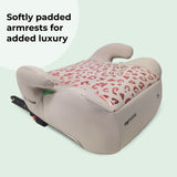 MBCSB20 Booster R129 Car Seat with ISOFIX - Pink Leopard - GRADE A