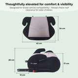 My Babiie i-Size Booster Max Car Seat - Pink