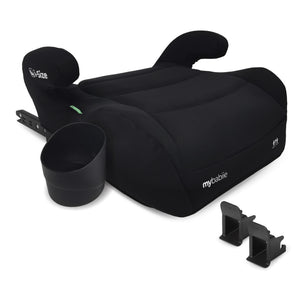 My Babiie MBCSB20 Booster R129 Car Seat with ISOFIX and Cup Holder - Black