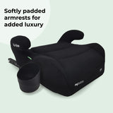 My Babiie MBCSB20 Booster R129 Car Seat with ISOFIX and Cup Holder - Black