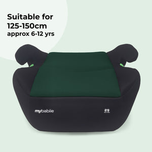 My Babiie MBCSB20 Booster R129 Car Seat with ISOFIX - Forest Green