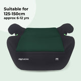 My Babiie MBCSB20 Booster R129 Car Seat with ISOFIX - Forest Green