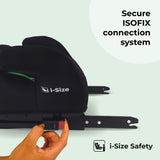 My Babiie MBCSB20 Booster R129 Car Seat with ISOFIX - Forest Green