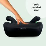 My Babiie i-Size Booster Car Seat - Quilted Black