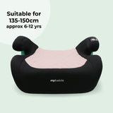 My Babiie i-Size Booster Car Seat - Quilted Pink