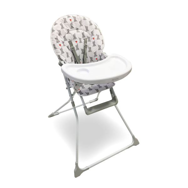 MBHC1 Compact Highchair Elephants