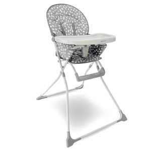 MBHC1 Compact Highchair - Grey Dalmatian