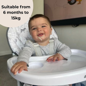 MBHC1 Compact Highchair - Safari