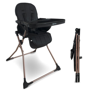 MBHC2 Compact Fold Highchair - Black - Grade A