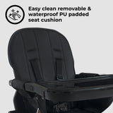 MBHC2 Compact Fold Highchair - Black - Grade A