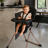 MBHC2 Compact Fold Highchair - Black - Grade A