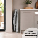 MBHC2 Compact Fold Highchair - Grey - Grade A