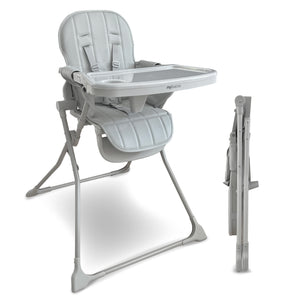 MBHC2 Compact Fold Highchair - Grey - Grade A