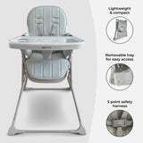 MBHC2 Compact Fold Highchair - Grey - Grade A