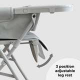 MBHC2 Compact Fold Highchair - Grey - Grade A
