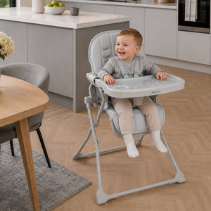 My Babiie MBHC2 Compact Folding Highchair - Grey