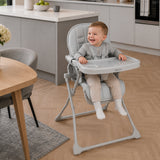 MBHC2 Compact Fold Highchair - Grey - Grade A