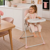 My Babiie MBHC2 Compact Folding Highchair - Pink