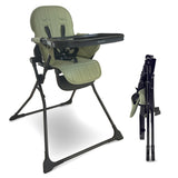 MBHC2 Compact Fold Highchair - Green - Grade C