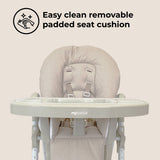 Premium Highchair - Herringbone Oatmeal - Grade A