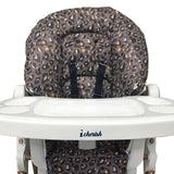 Dani Dyer Navy Leopard Highchair - Grade A