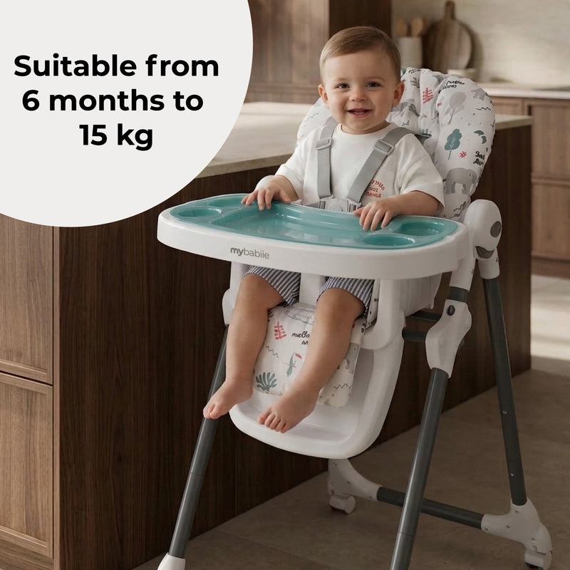 My Babiie MBHC8 Premium Highchair - Earth Child