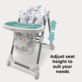 My Babiie MBHC8 Premium Highchair - Earth Child