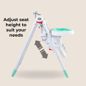 My Babiie MBHC8 Premium Highchair - Billie Faiers Elephants