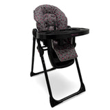 MBHC8 Highchair - Black Pink Leopard - Grade B