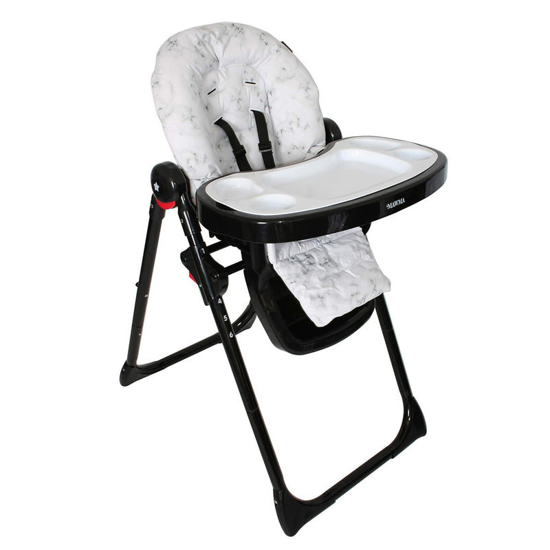 MBHC8 Black Marble Highchair - Grade A
