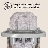 MBHC8 Premium Highchair - Rose Gold Grey Tropical - Grade B