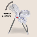 MBHC8 Highchair - Wild Animals - Grade C
