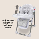 MBHC8 Highchair - Wild Animals - Grade A