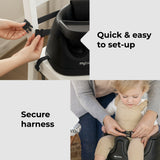 My Babiie MBHCB 2-in-1 Baby Booster Seat - Black